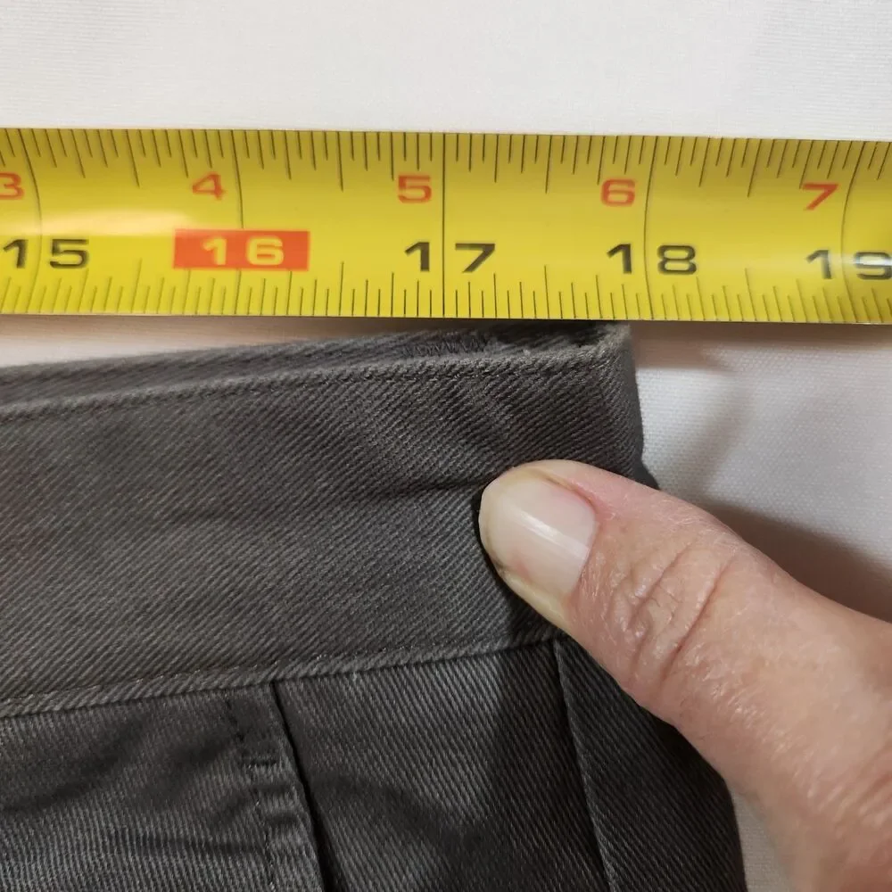 Camel Crown Pants Mens Sz 38 Brown Chino Straight Leg Button Pockets Casual NWT